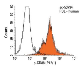 CD88 Antibody (P12/1) - Flow Cytometry - Image 18003 