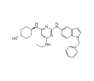 Cdk4/6 Inhibitor IV (CAS 359886-84-3) - chemical structure image