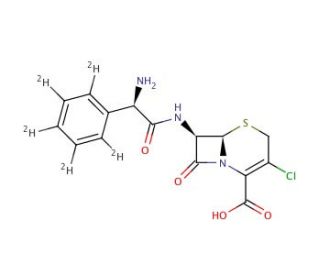 Cefaclor-d5 (CAS 1426173-90-1) - chemical structure image