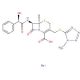 Cefamandole sodium salt (CAS 30034-03-8) - chemical structure image
