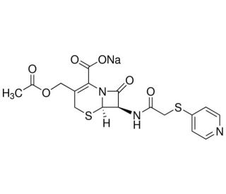 Cefapirin sodium (CAS 24356-60-3) - chemical structure image