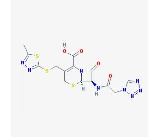 Cefazolin (CAS 25953-19-9) - chemical structure image