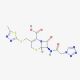 Cefazolin (CAS 25953-19-9) - chemical structure image