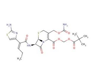 Cefcapene Pivoxil (CAS 105889-45-0) - chemical structure image
