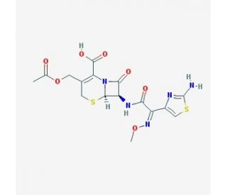 Cefotaxime (CAS 63527-52-6) - chemical structure image