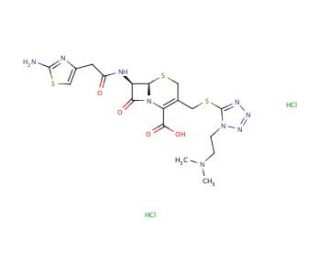 Cefotiam Dihydrochloride - chemical structure image