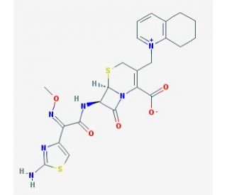 Cefquinome (CAS 84957-30-2) - chemical structure image