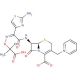Ceftazidime (CAS 72558-82-8) - chemical structure image