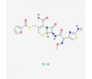Ceftiofur Hydrochloride (CAS 103980-44-5) - chemical structure image