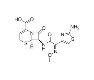 Ceftizoxime (CAS 68401-81-0) - chemical structure image