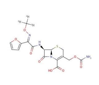 Cefuroxime-d3 - chemical structure image