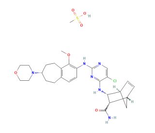CEP-28122 (CAS 1022958-60-6) - chemical structure image