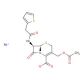 Cephalothin sodium salt (CAS 58-71-9) - chemical structure image