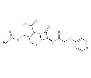 Cephapirin - chemical structure image