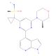 Ceralasertib (CAS 1352226-88-0) - chemical structure image