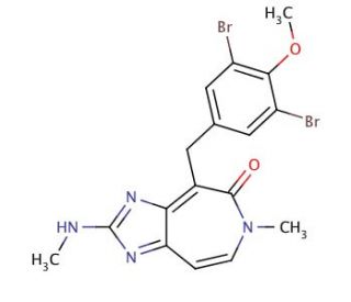 Ceratamine A (CAS 634151-15-8) - chemical structure image