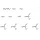 Cerium(III) ammonium nitrate tetrahydrate (CAS 13083-04-0 ) - chemical structure image