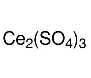 Cerium(III) sulfate (CAS 13454-94-9) - chemical structure image