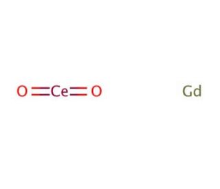 Cerium(IV) oxide-gadolinium doped (CAS 1306-38-3) - chemical structure image