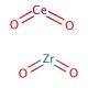 Cerium(IV)-zirconium(IV) oxide (CAS 53169-24-7) - chemical structure image