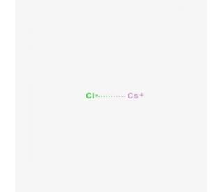 Cesium Chloride (CAS 7647-17-8) - chemical structure image