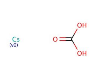 Cesium hydrogencarbonate (CAS 29703-01-3) - chemical structure image