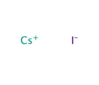 Cesium iodide (CAS 7789-17-5) - chemical structure image