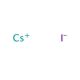 Cesium iodide (CAS 7789-17-5) - chemical structure image