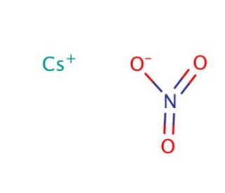 Cesium nitrate (CAS 7789-18-6) - chemical structure image