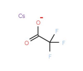 Cesium trifluoroacetate (CAS 21907-50-6) - chemical structure image