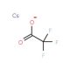 Cesium trifluoroacetate (CAS 21907-50-6) - chemical structure image