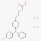 Cetirizine Dihydrochloride (CAS 83881-52-1) - chemical structure image
