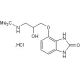 CGP 12177 hydrochloride (CAS 81047-99-6) - chemical structure image