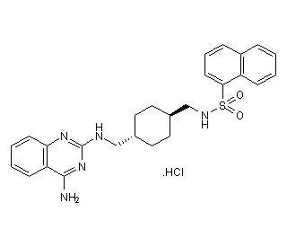 CGP 71683 hydrochloride (CAS 192322-50-2) - chemical structure image
