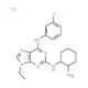 CGP-74514A hydrochloride (CAS 1173021-98-1) - chemical structure image
