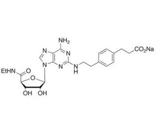 CGS 21680C Sodium Salt (CAS 120225-64-1) - chemical structure image