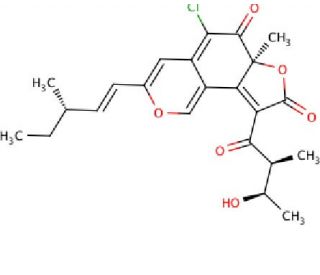 Chaetoviridin A - chemical structure image