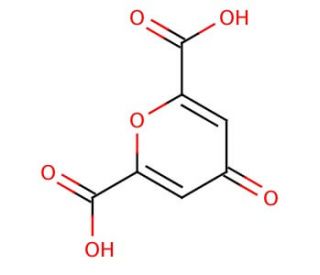 Chelidonic acid (CAS 99-32-1) - chemical structure image