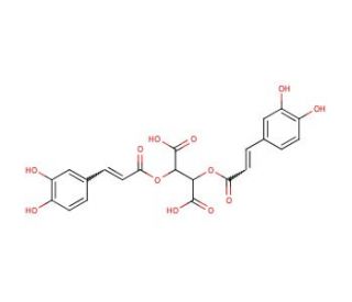 Chicoric Acid (CAS 6537-80-0) - chemical structure image