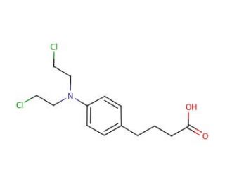Chlorambucil (CAS 305-03-3) - chemical structure image