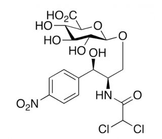 Chloramphenicol 3-O-β-D-Glucuronide - chemical structure image