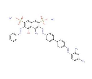 Chlorazol Black (CAS 1937-37-7) - chemical structure image