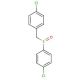 Chlorbensid sulfoxide (CAS 7047-28-1) - chemical structure image