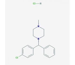 Chlorcyclizine hydrochloride (CAS 1620-21-9) - chemical structure image