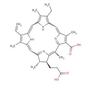 Chlorin e4 - chemical structure image