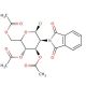 Chloro 2-Deoxy-2-N-phthalimido-3,4,6-tri-O-acetyl-β-D-glucopyranoside 의 분자 구조, CAS 번호: 7772-87-4 Chloro 2-Deoxy-2-N-phthalimido-3,4,6-tri-O-acetyl-β-D-glucopyranoside (CAS 7772-87-4) - chemical structure image