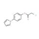 Chloro-acetic acid 4-pyrrol-1-yl-phenyl ester - chemical structure image