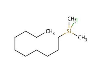 Chloro-decyl-dimethylsilane (CAS 38051-57-9) - chemical structure image