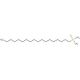 Chloro(dimethyl)octadecylsilane (CAS 18643-08-8) - chemical structure image