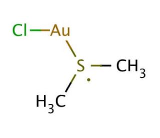 Chloro(dimethylsulfide)gold(I) (CAS 29892-37-3) - chemical structure image